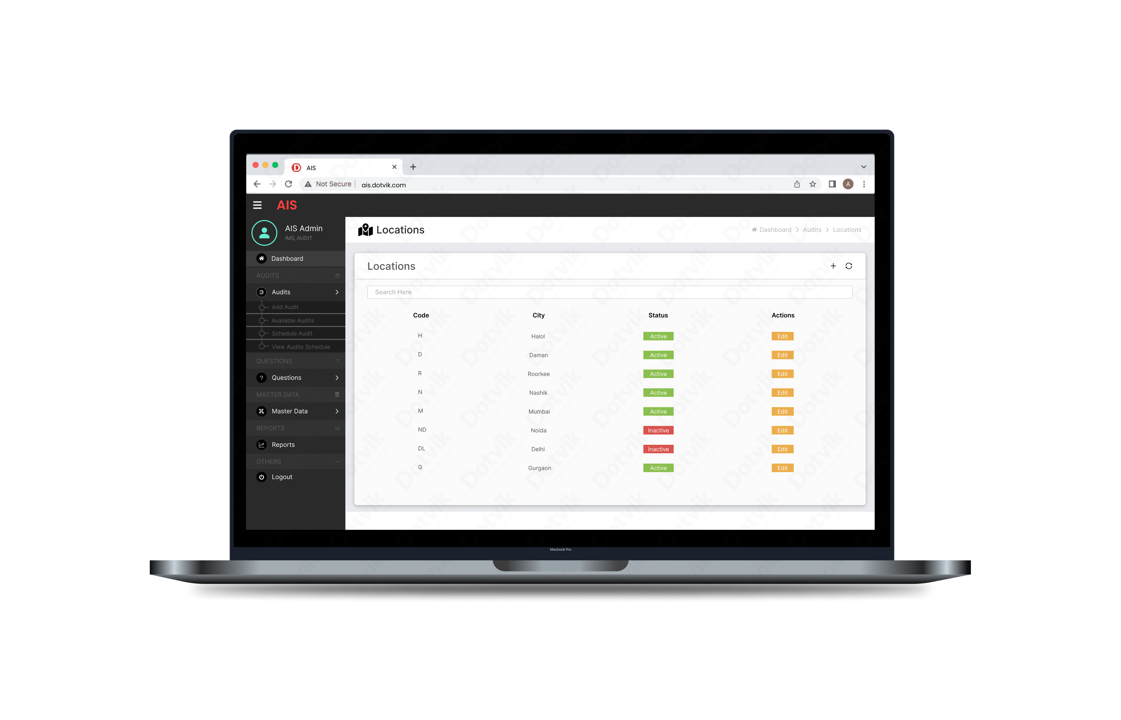 Advance Audit Information Management System | Dotvik Solutions
